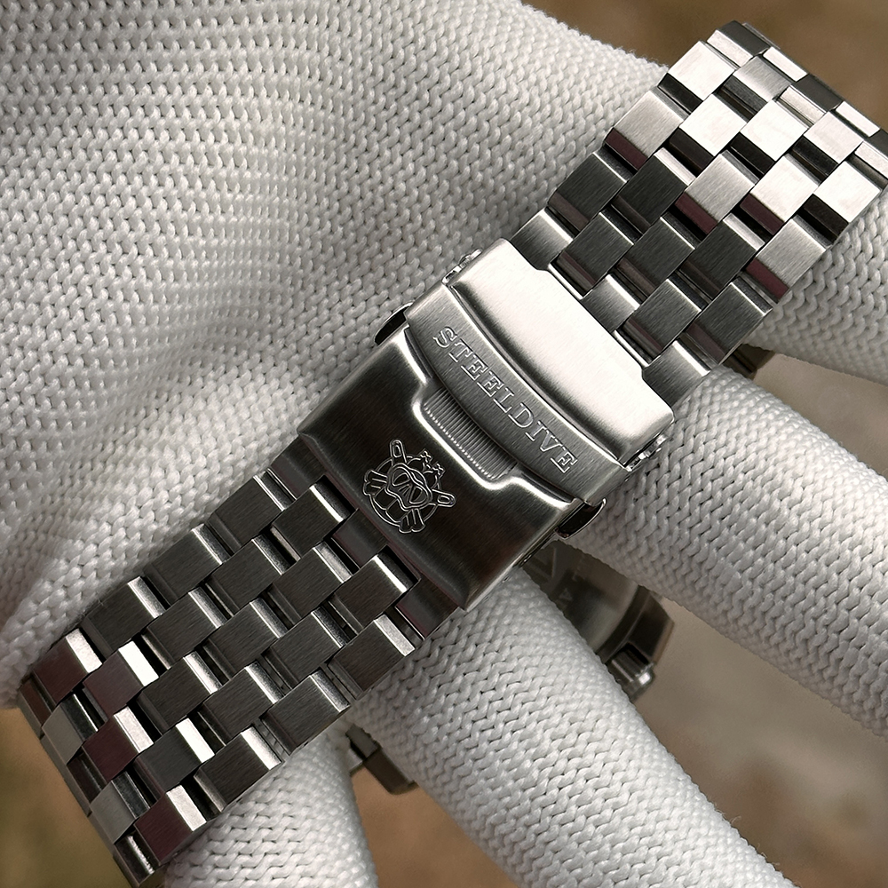 STEELDIVE Official SD1987 Classic 46.5MM Big Size 2000M Waterproof NH35 Automatic Mens Dive Watch