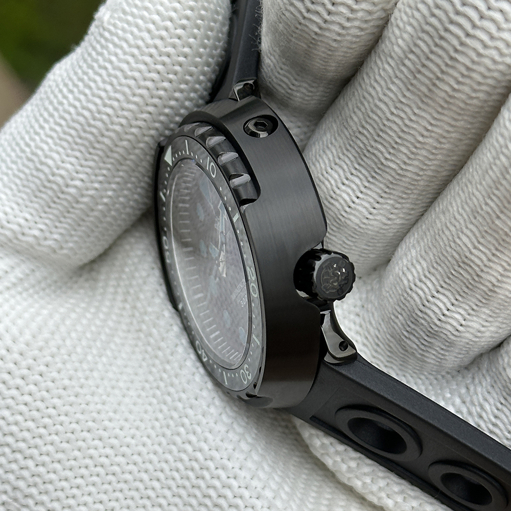 STEELDIVE Official SD1975XT PVD Black 47.5MM Case 300M Waterproof Japan NH35 Automatic Tuna Watch
