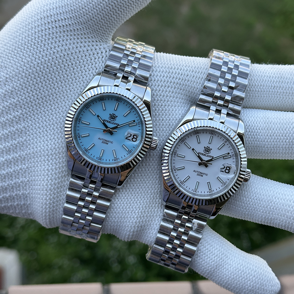STEELDIVE Official SD1933 Steel Bracelet 39mm NH35 Autoamtic 200M Dive Watch