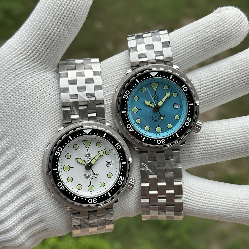 STEELDIVE Official SD1975 Claissic Design 47.5mm Case Swiss Luminous Japan NH35 Automatic Movement Mens Dive Watch