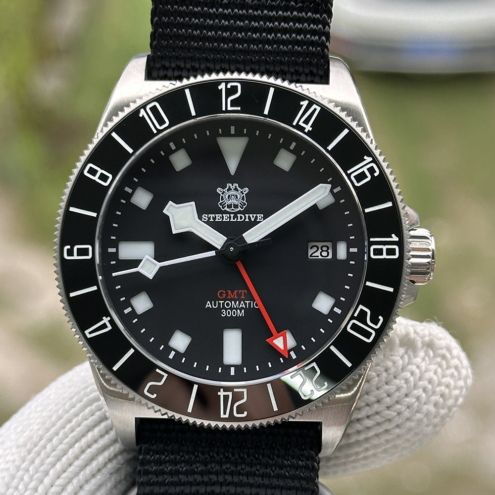 STEELDIVE Official SD1925GMT Dive Watch