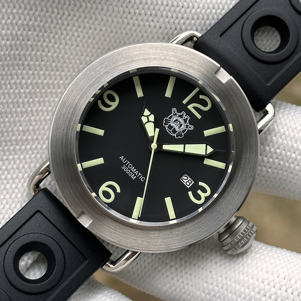 STEELDIVE Ofifical SD1912 47MM Super Luminous 3000M Waterproof NH35 Automatic Dive Watch