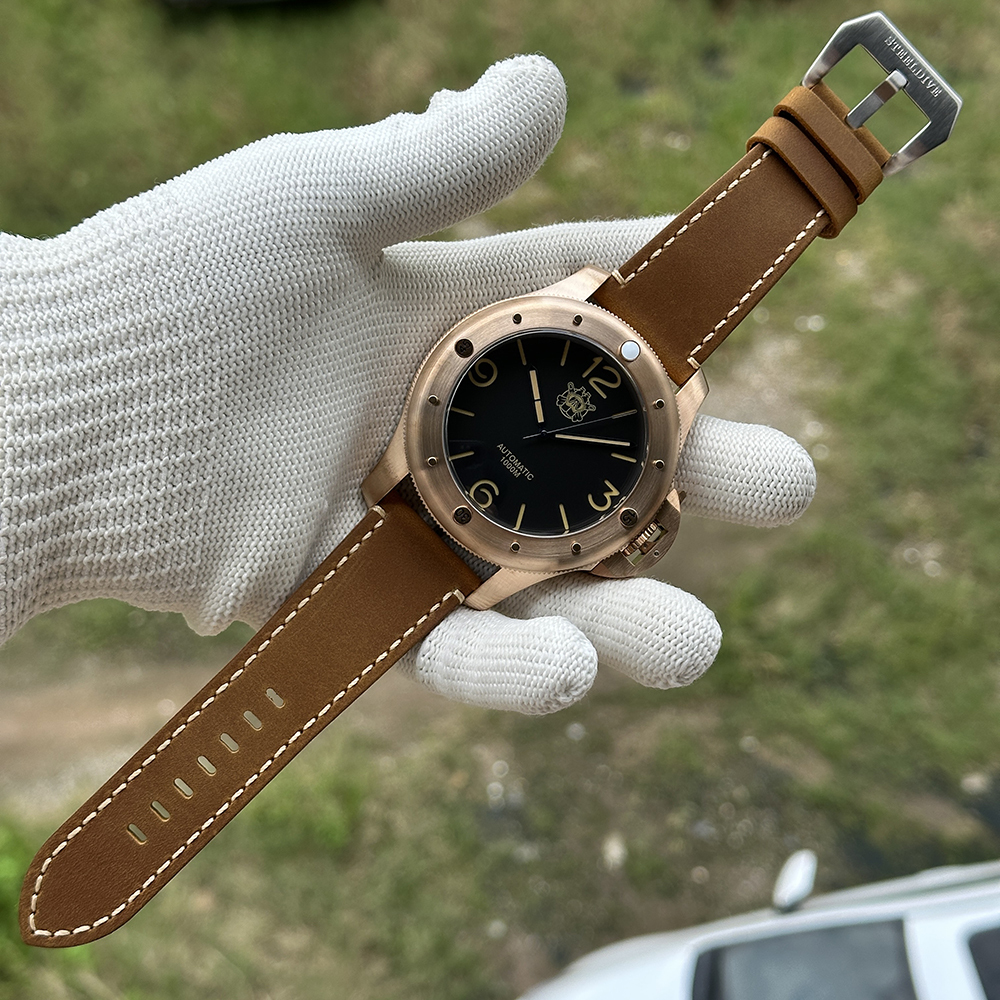 STEELDIVE Official SD2151S Oversize Solid Bronze Watch | ST2130 Automatic Movement