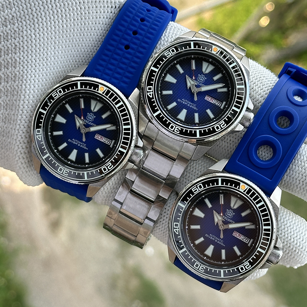 STEELDIVE Official SD1961 Blue Dial New Color Japan NH36 Automatic