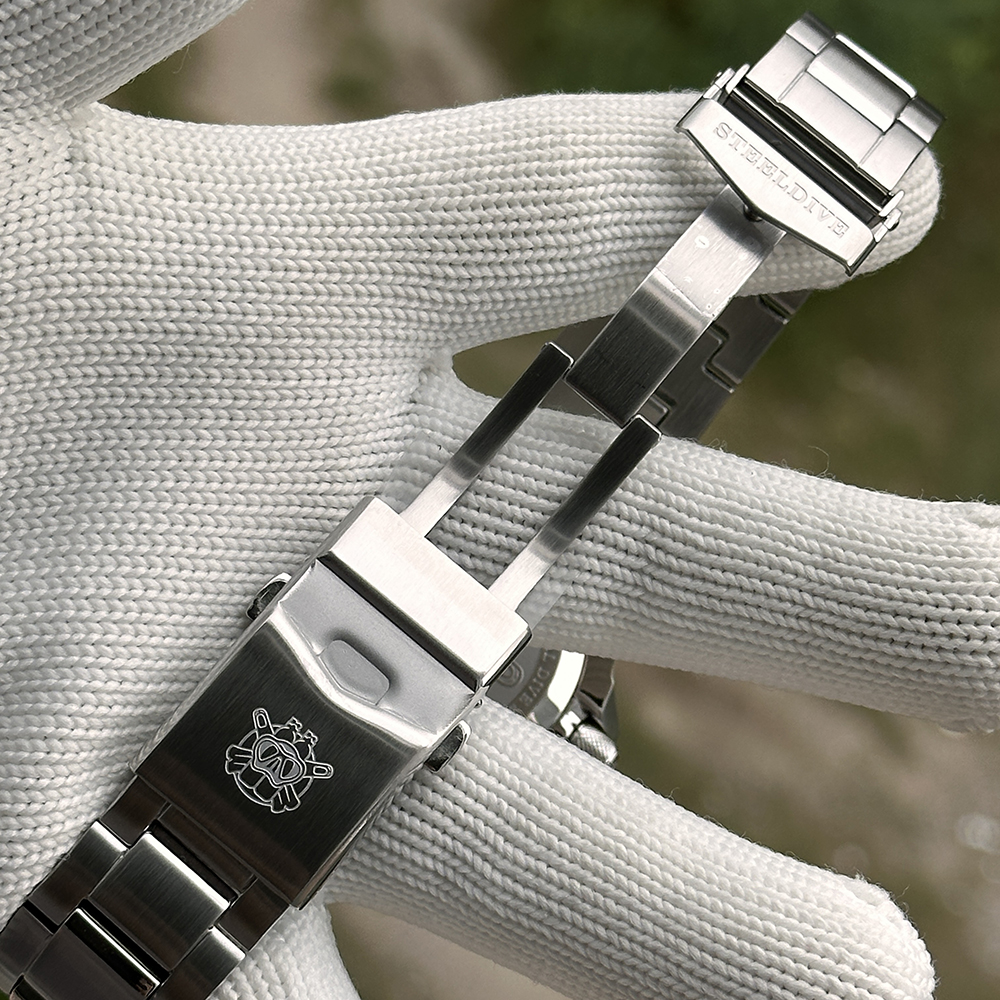STEELDIVE Official 22mm Stainless Steel Replacement Watch Bracelet for SD1961 only