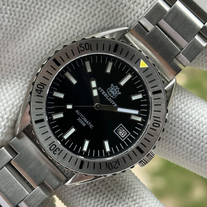 STEELDIVE Official SD1927 Steel Bezel 42MM Case Sapphire Glass 200M Waterproof NH35 Automatic Mens Sports Dive Watches