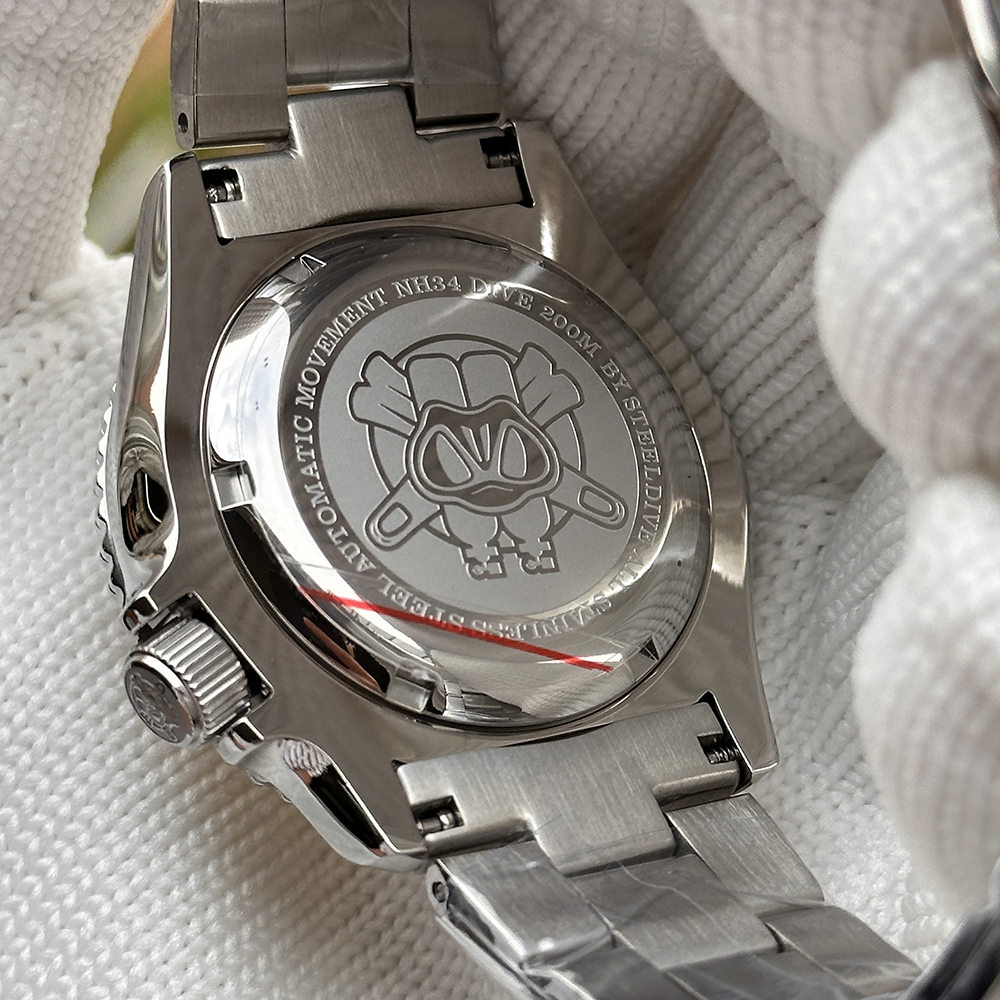 STEELDIVE Official SD1994 Supser Luminous Ceramic Bezel 42MM NH34