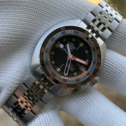 STEELDIVE Offiical SD1967GMT Steel Bezel Insert Super Luminous