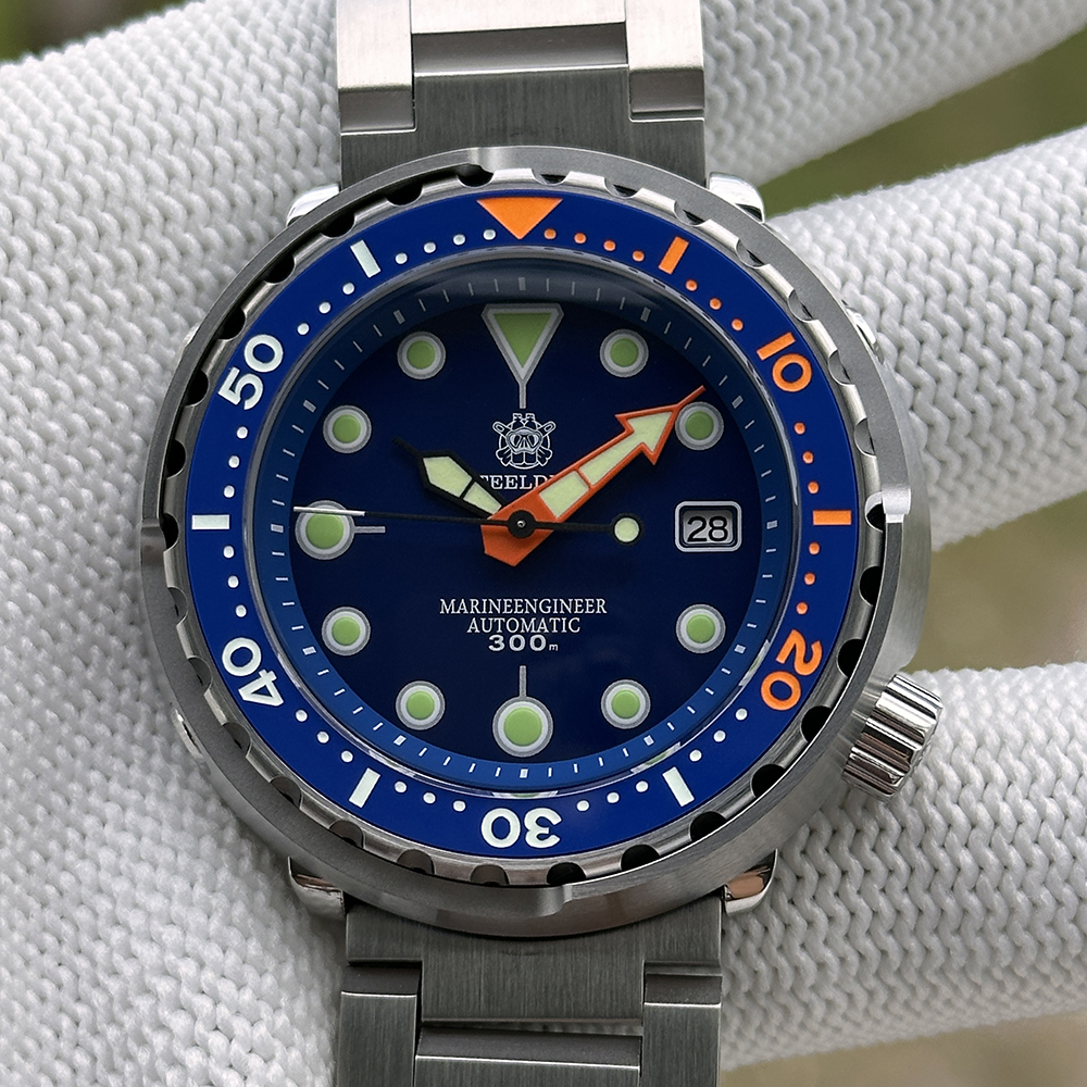 STEELDIVE SD1975C Blue Official Tuna Watch
