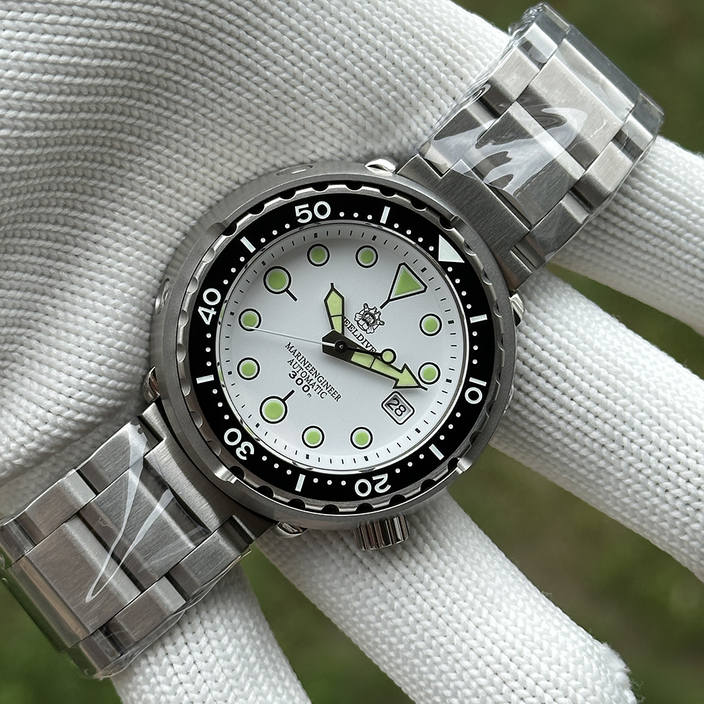 STEELDIVE Official SD1975 Claissic Design 47.5mm Case Swiss Luminous Japan NH35 Automatic Movement Mens Dive Watch