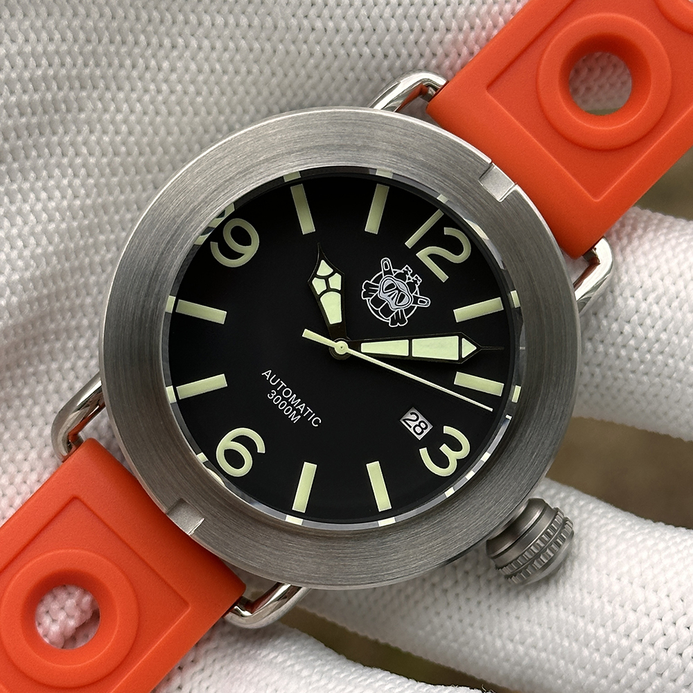 STEELDIVE Ofifical SD1912 47MM Super Luminous 3000M Waterproof NH35 Automatic Dive Watch