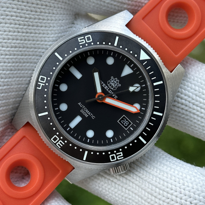STEELDIVE Official SD1929 Black Dial 42mm Case 300M Waterproof NH35 Automatic Mens Dive Watch