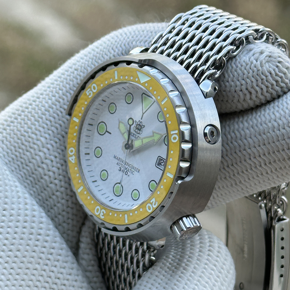 Steeldive SD1975N Watch Case with Shroud