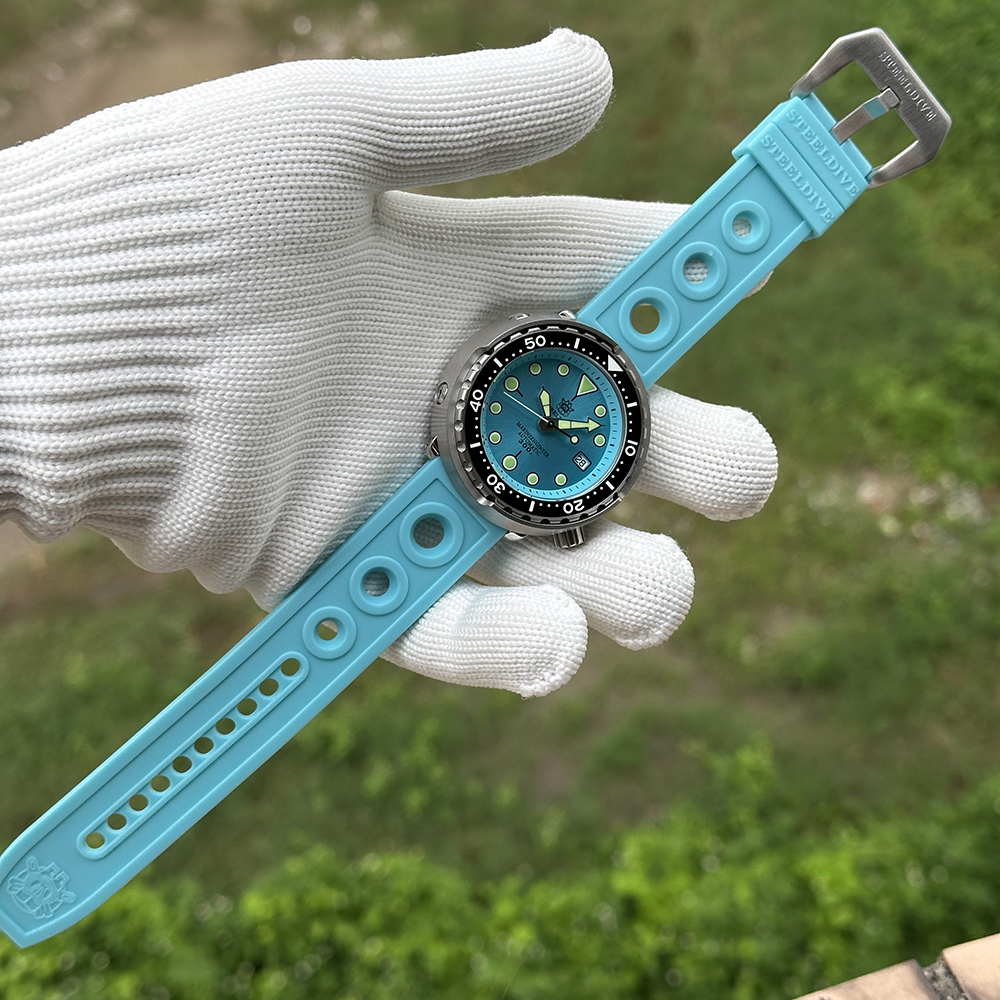 STEELDIVE Official SD1975 Claissic Design 47.5mm Case Swiss Luminous Japan NH35 Automatic Movement Mens Dive Watch