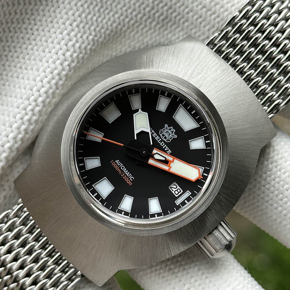 STEELDIVE Official SD1920 Thick 1000M Waterproof NH35 Automatic Dive Watch