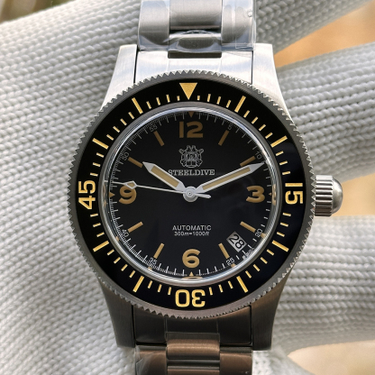STEELDIVE Official SD1952V New Arrival Ceramic Bezel Sapphire Glass 300M NH35 Automatic Dive Watch