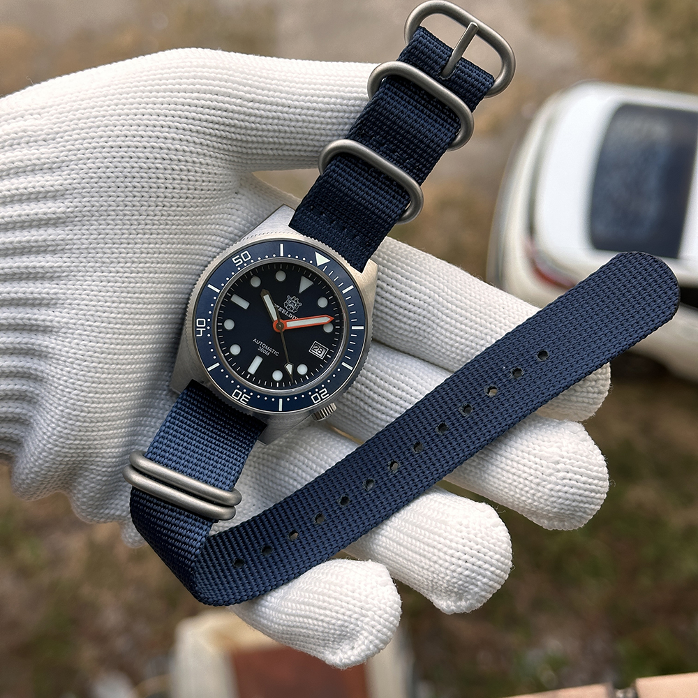 STEELDIVE Official SD1929 Blue Dive Watch