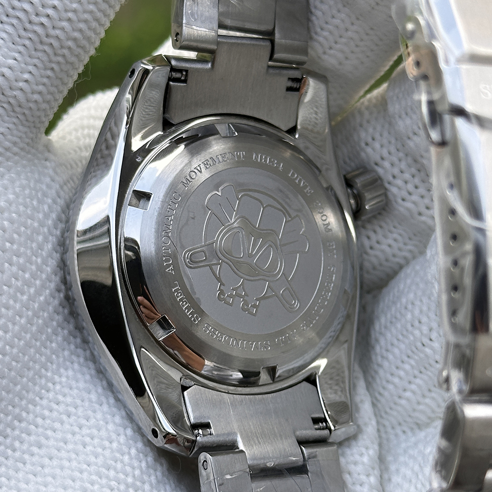 STEELDIVE Official SD1971GMT 44.9MM Swiss Luminous Ceramic Bezel Sapphire Glass 200M NH34 GMT Dive Watch