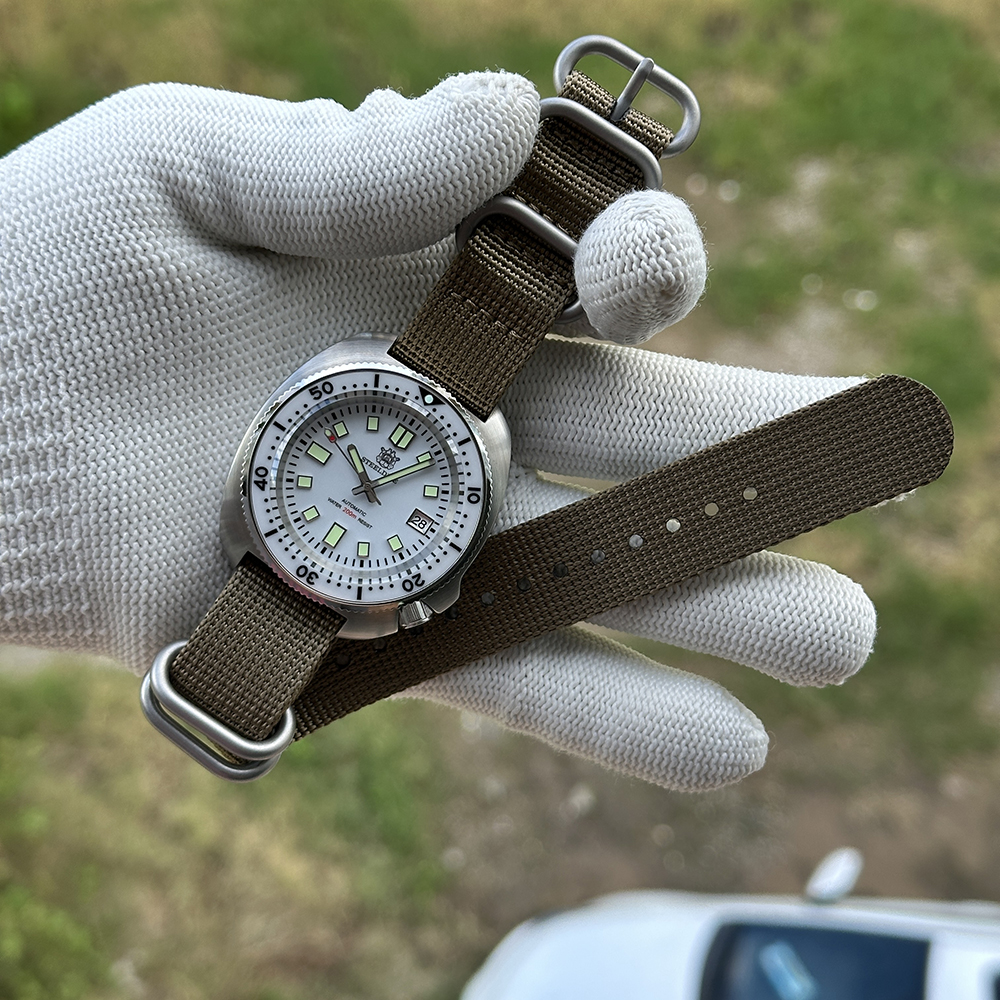 STEELDIVE Official SD1974 V2 Japan NH35 Automatic 200M Waterproof Mens Dive Watch