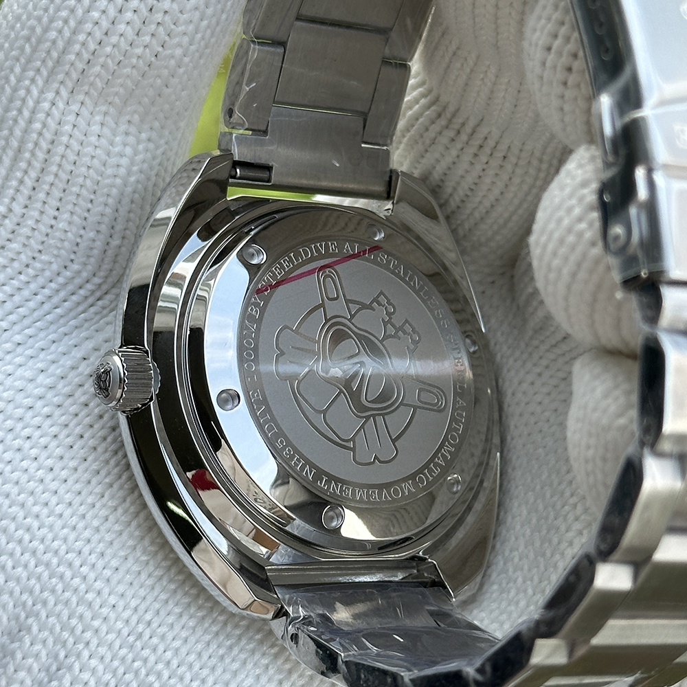 STEELDIVE Official SD1983 Purple Dial Sapphire Glass 1000M Water Resistant NH35 Automatic Dive Watch 