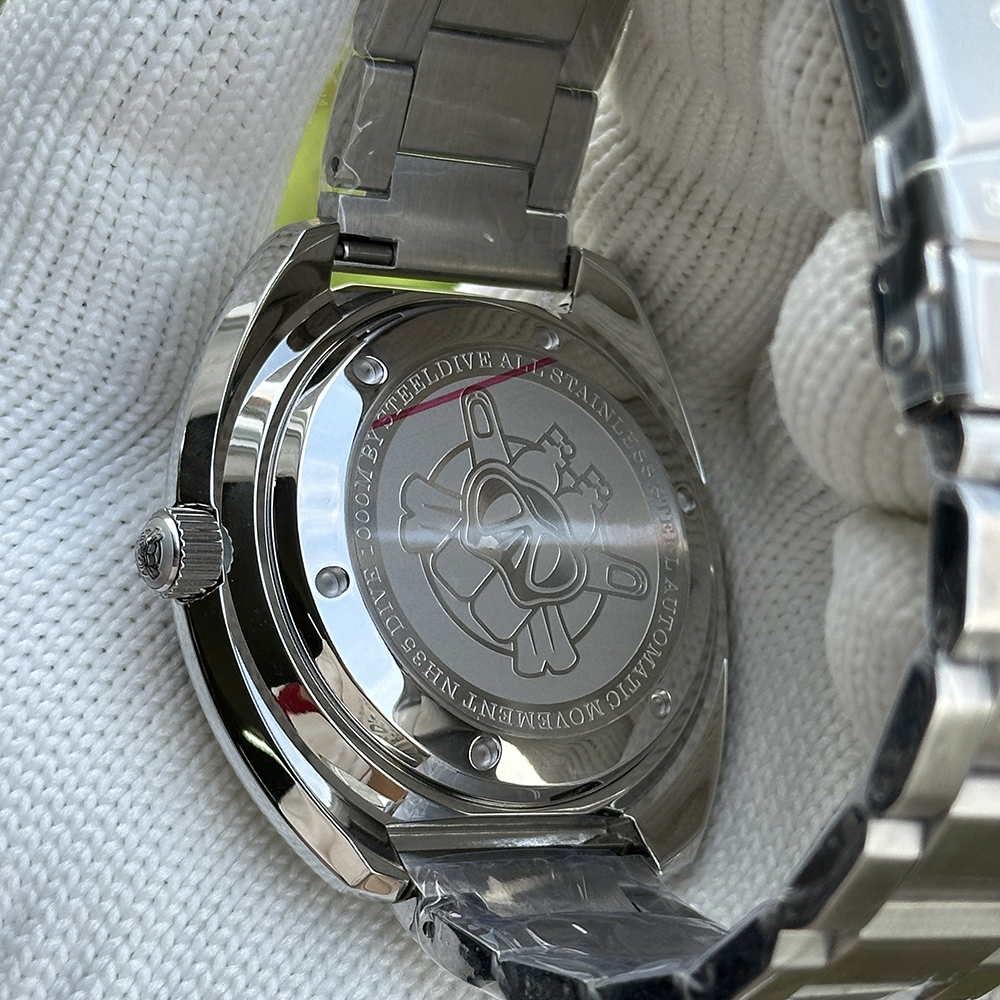 STEELDIVE Official SD1983 Purple Dial Sapphire Glass 1000M Water Resistant NH35 Automatic Dive Watch 