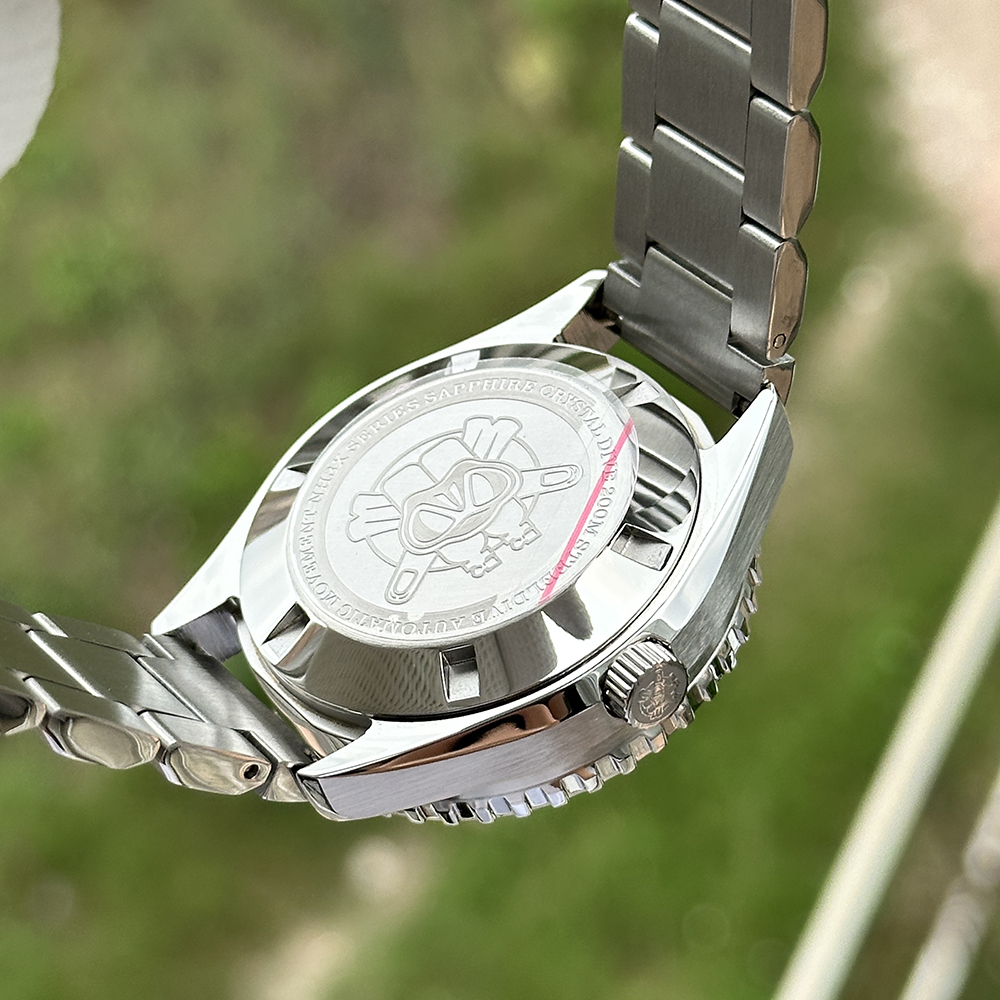 STEELDIVE Official SD1927 Steel Bezel 42MM Case Sapphire Glass 200M Waterproof NH35 Automatic Mens Sports Dive Watches