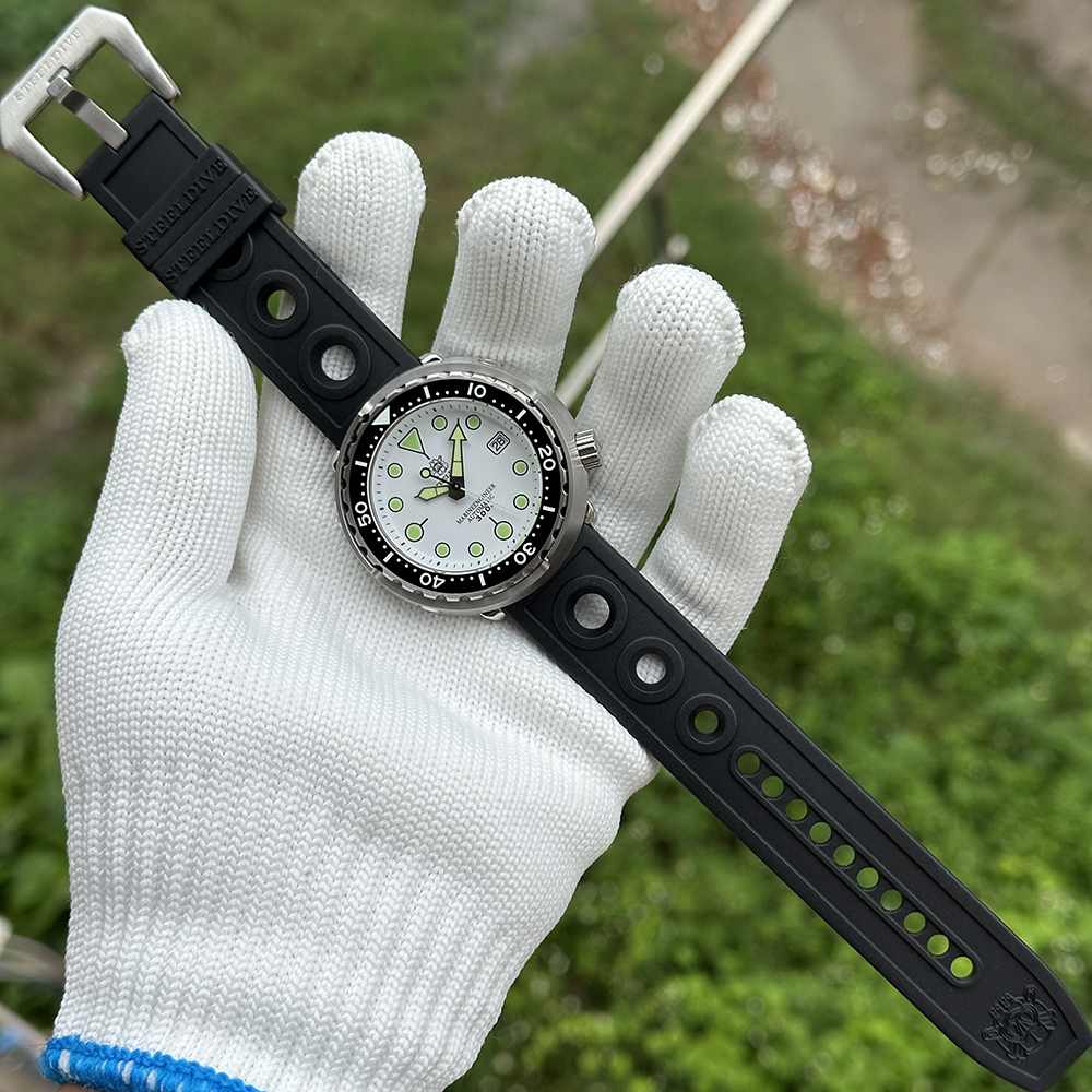 STEELDIVE Official SD1975 Claissic Design 47.5mm Case Swiss Luminous Japan NH35 Automatic Movement Mens Dive Watch