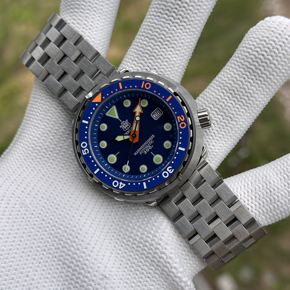 STEELDIVE SD1975C Blue Official Tuna Watch