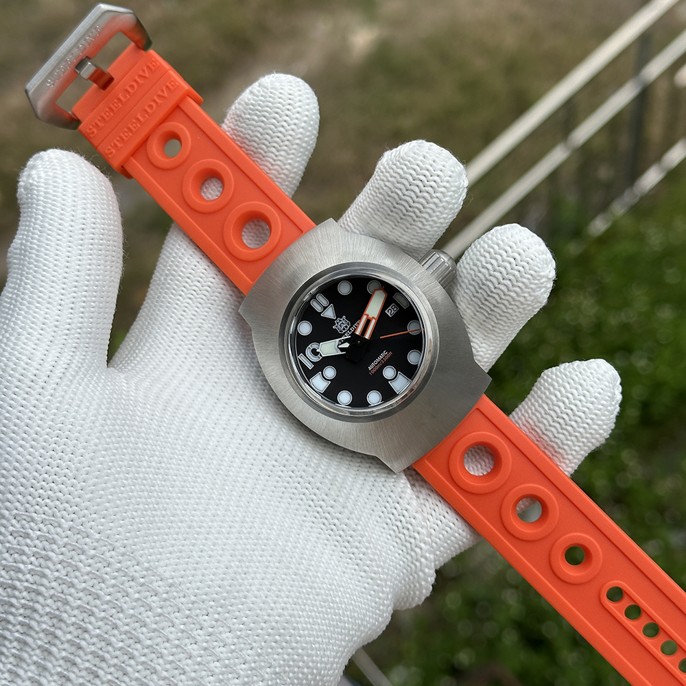 STEELDIVE Official SD1920 Number Dial 24MM Thick Case 1000M NH35 Dive Watch