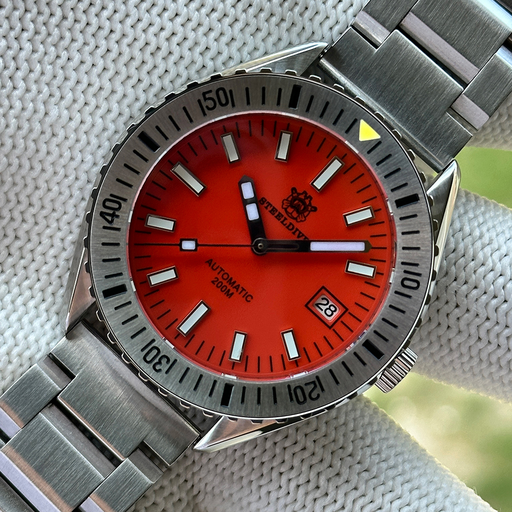 Steeldive Offiicial Store/ SD1927 Orange/ SD1927 Product Picture