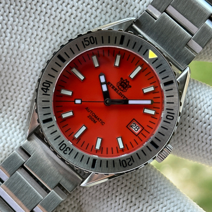 Steeldive Offiicial Store/ SD1927 Orange/ SD1927 Product Picture
