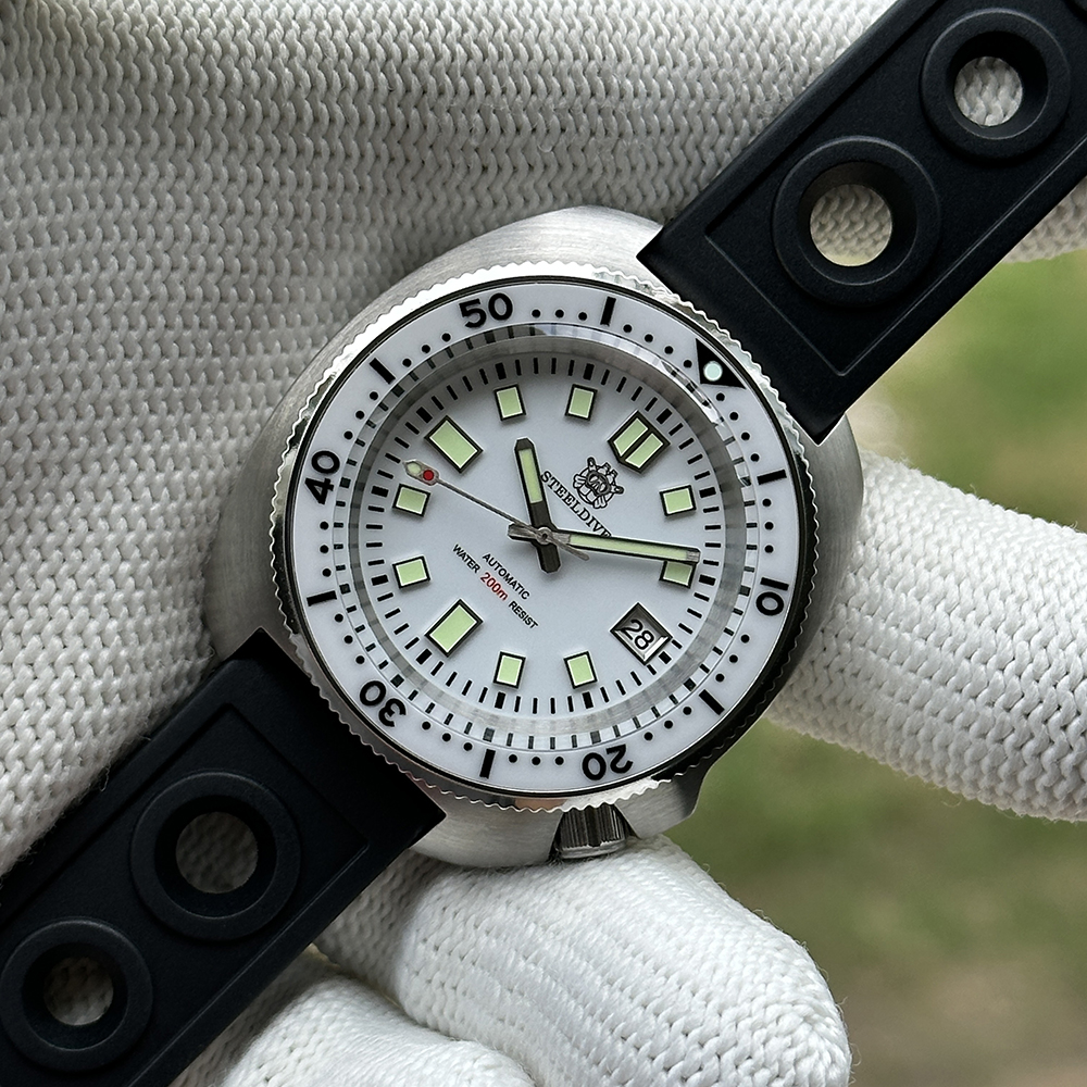 STEELDIVE Official SD1974 V2 Japan NH35 Automatic 200M Waterproof Mens Dive Watch