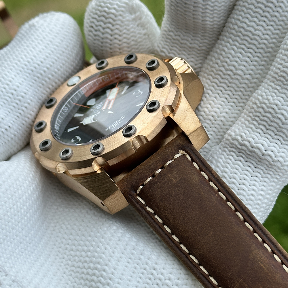 STEELDIVE Official SD1948S 44.5mm Solid Bronze Case Japan NH35