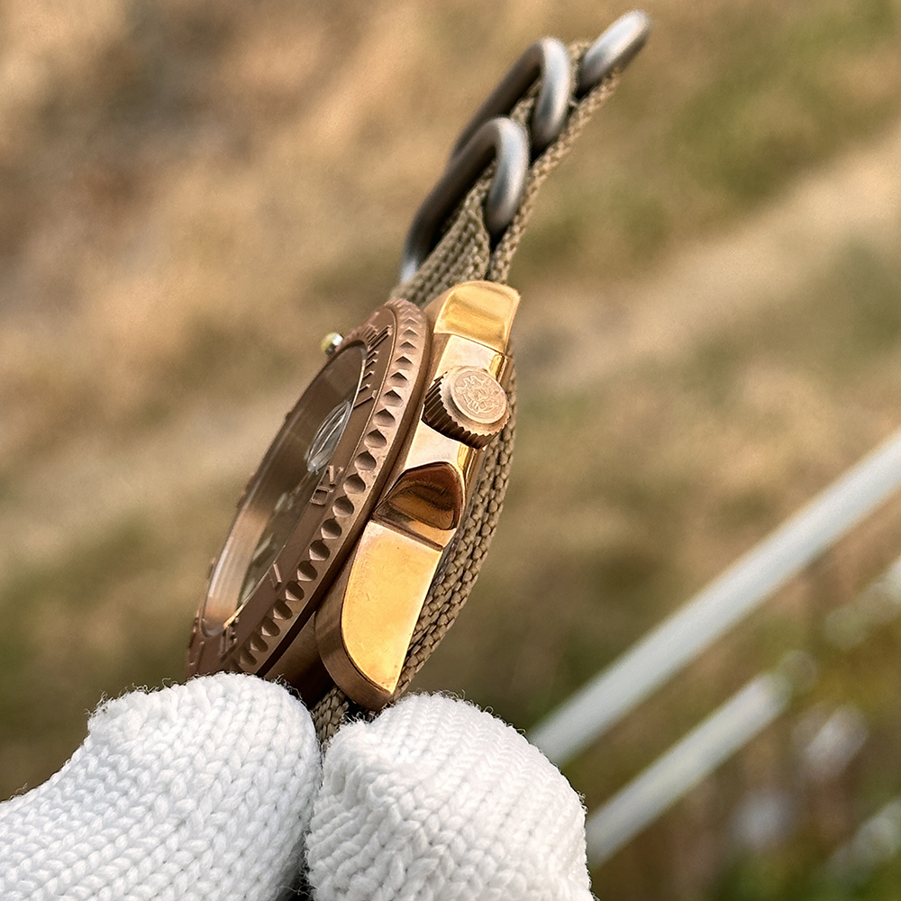 STEELDIVE Official SD1953S Green Dial Cermaic Bronze Bezel Swiss Luminous 300M Waterproof NH35 Mens Automatic Dive Watch