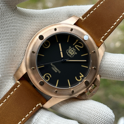 STEELDIVE Official SD2151S Oversize Solid Bronze Watch | ST2130 Automatic Movement