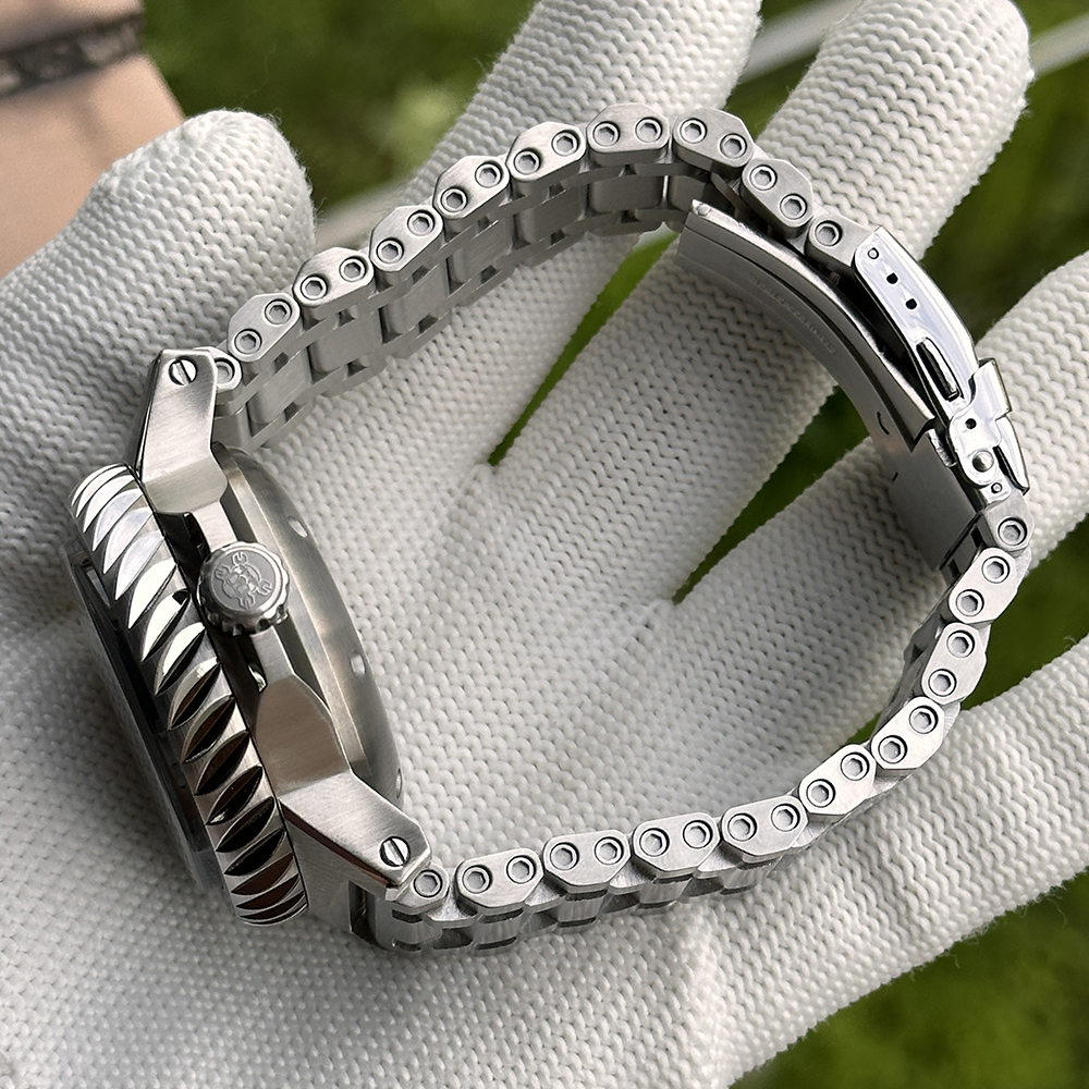 STEELDIVE Official SD1982 Tank Bracelet NH35 Automatic Dive Watch