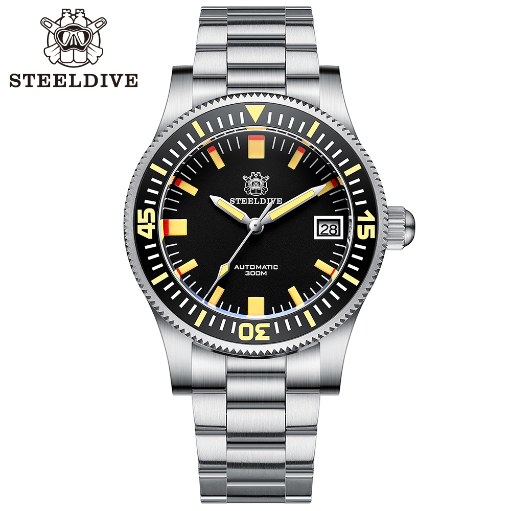 STEELDIVE Official SD1952T Super Luminous NH35 Automatic Sapphire Glass 300M Dive Watch for Men