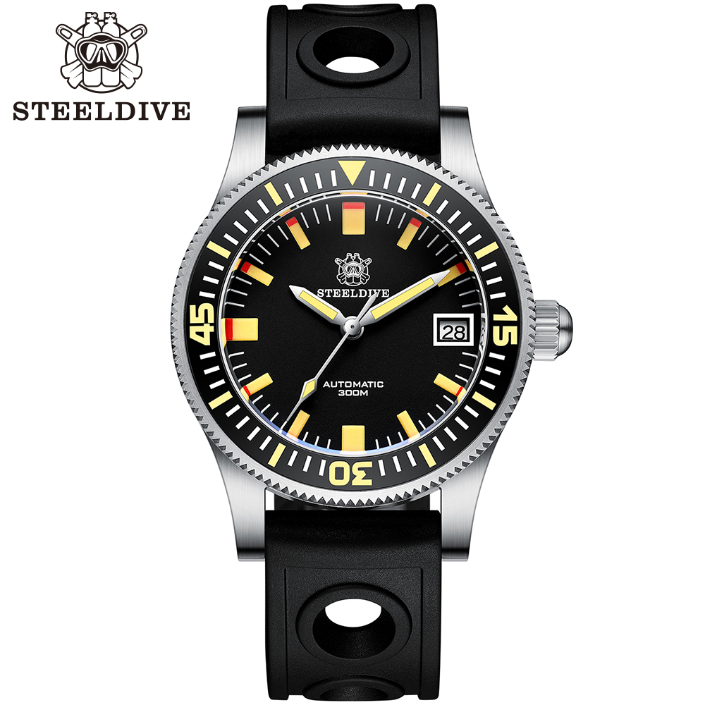 STEELDIVE Official SD1952T Super Luminous NH35 Automatic Sapphire Glass 300M Dive Watch for Men