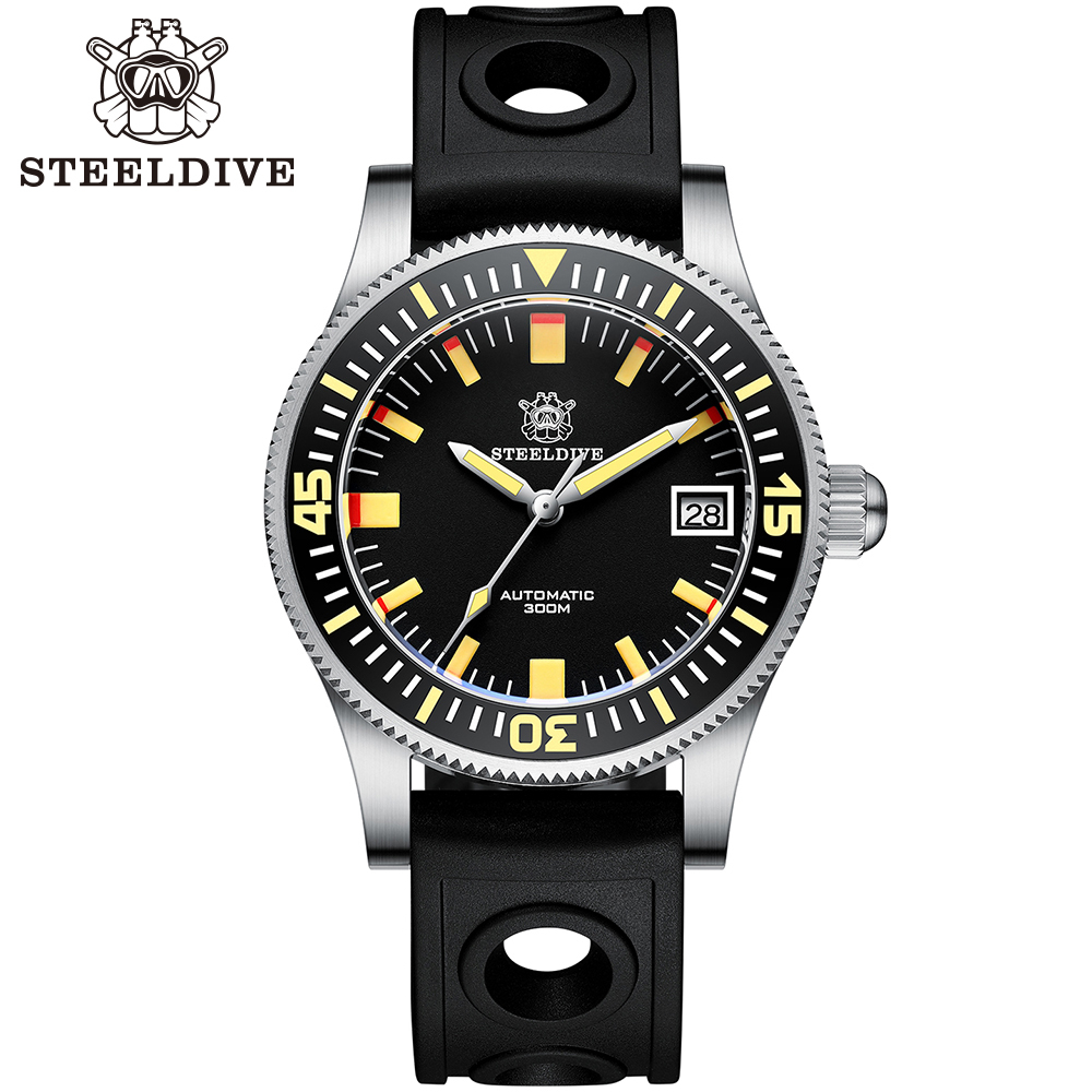 STEELDIVE Official SD1952T Super Luminous NH35 Automatic Sapphire Glass 300M Dive Watch for Men
