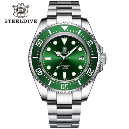 STEELDIVE Official SD1964 Ceramic Bezel Sapphire Glass 1000M NH35 Automatic Mens Dive Watch
