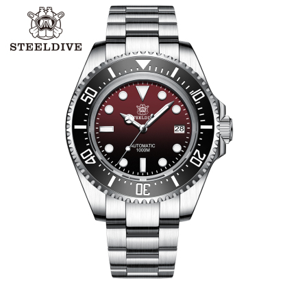 STEELDIVE Official SD1964 Ceramic Bezel Sapphire Glass 1000M NH35 Automatic Mens Dive Watch