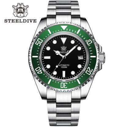 STEELDIVE Official SD1964 Ceramic Bezel Sapphire Glass 1000M NH35 Automatic Mens Dive Watch