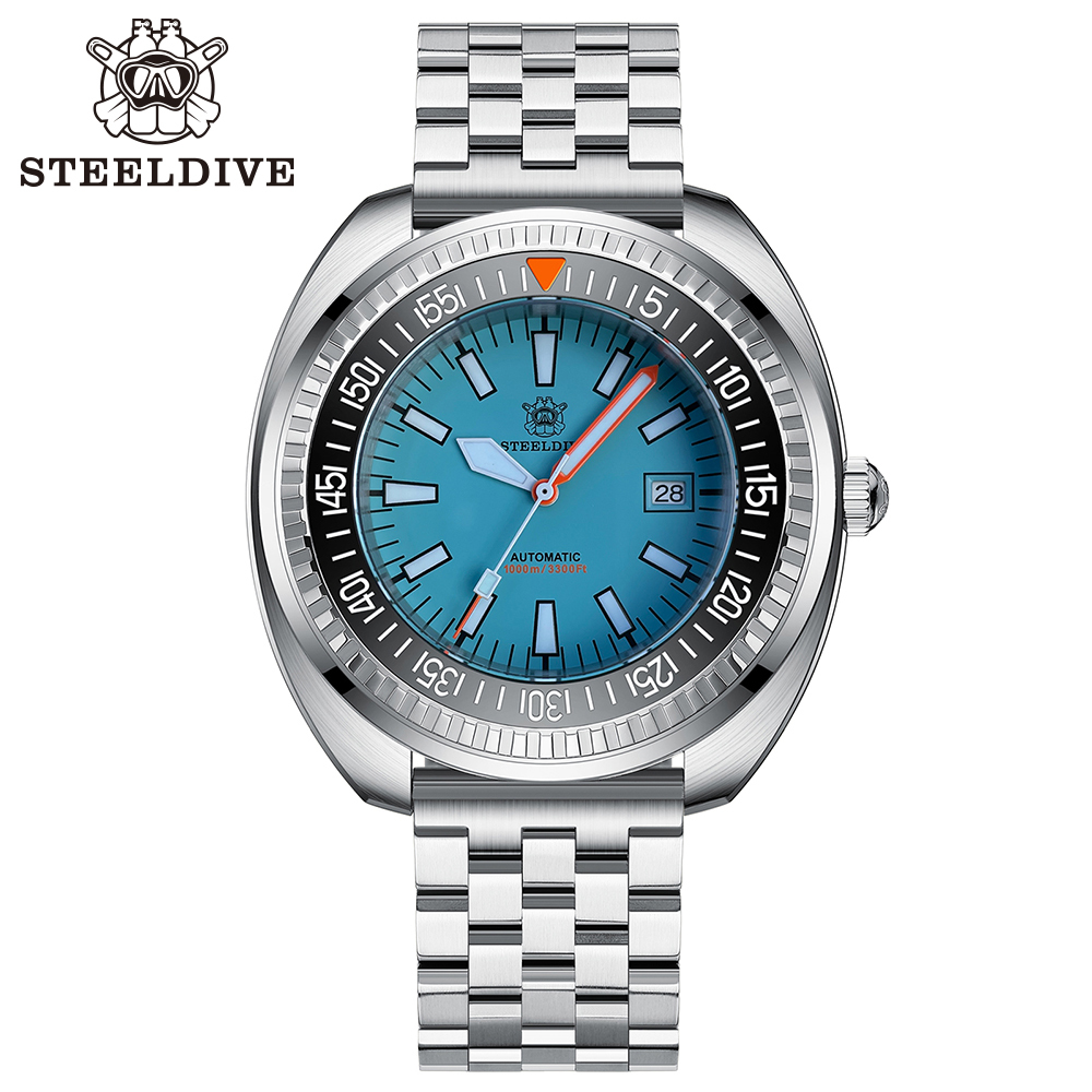 STEELDIVE Official SD1983 Ceramic Bezel Insert Sapphire Glass 1000M Japan NH35 Automatic Dive Watch