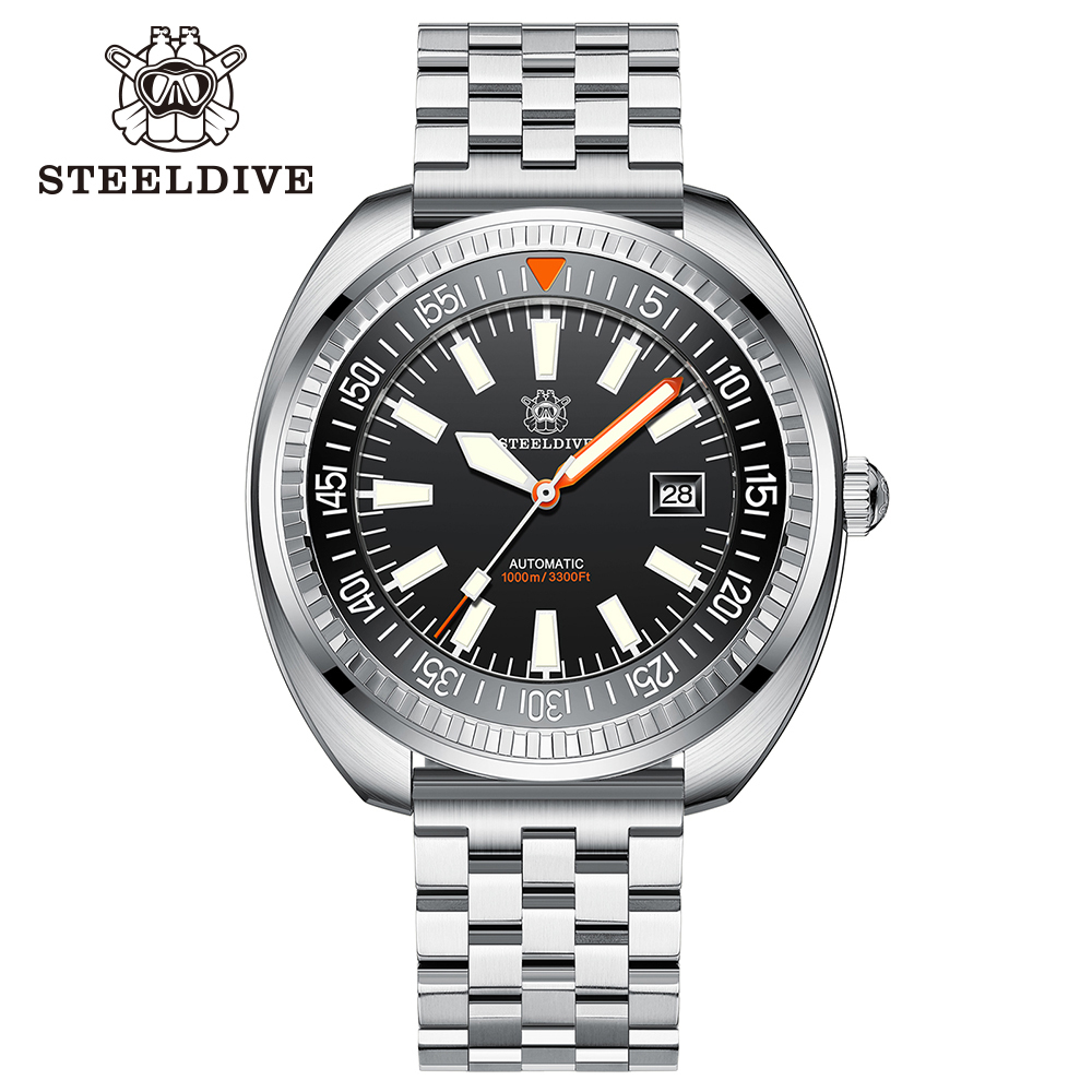 STEELDIVE Official SD1983 49mm Case Sapphire Glass 1000M Waterproof NH35 Automatic Mens Dive Watch