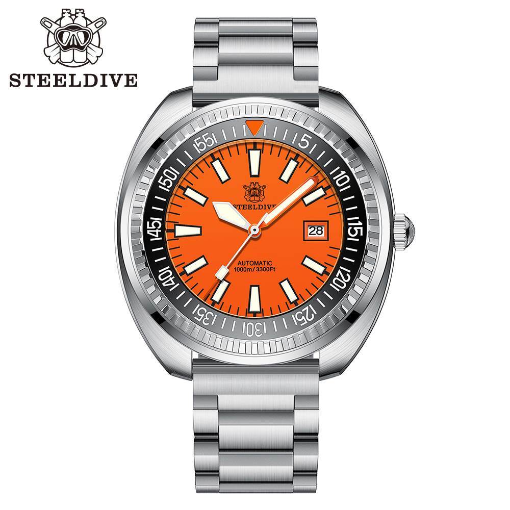 STEELDIVE Official SD1983 49mm Case Sapphire Glass 1000M Waterproof NH35 Automatic Mens Dive Watch