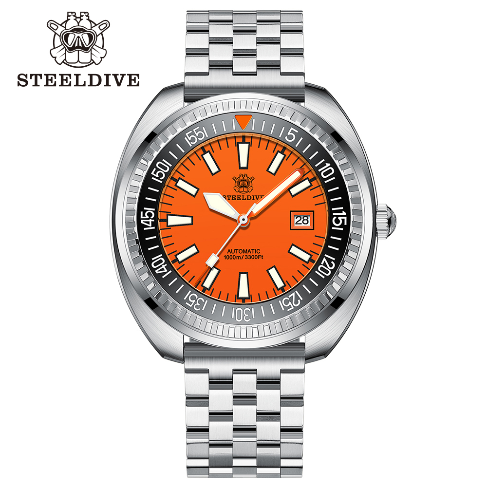 STEELDIVE Official SD1983 49mm Case Sapphire Glass 1000M Waterproof NH35 Automatic Mens Dive Watch
