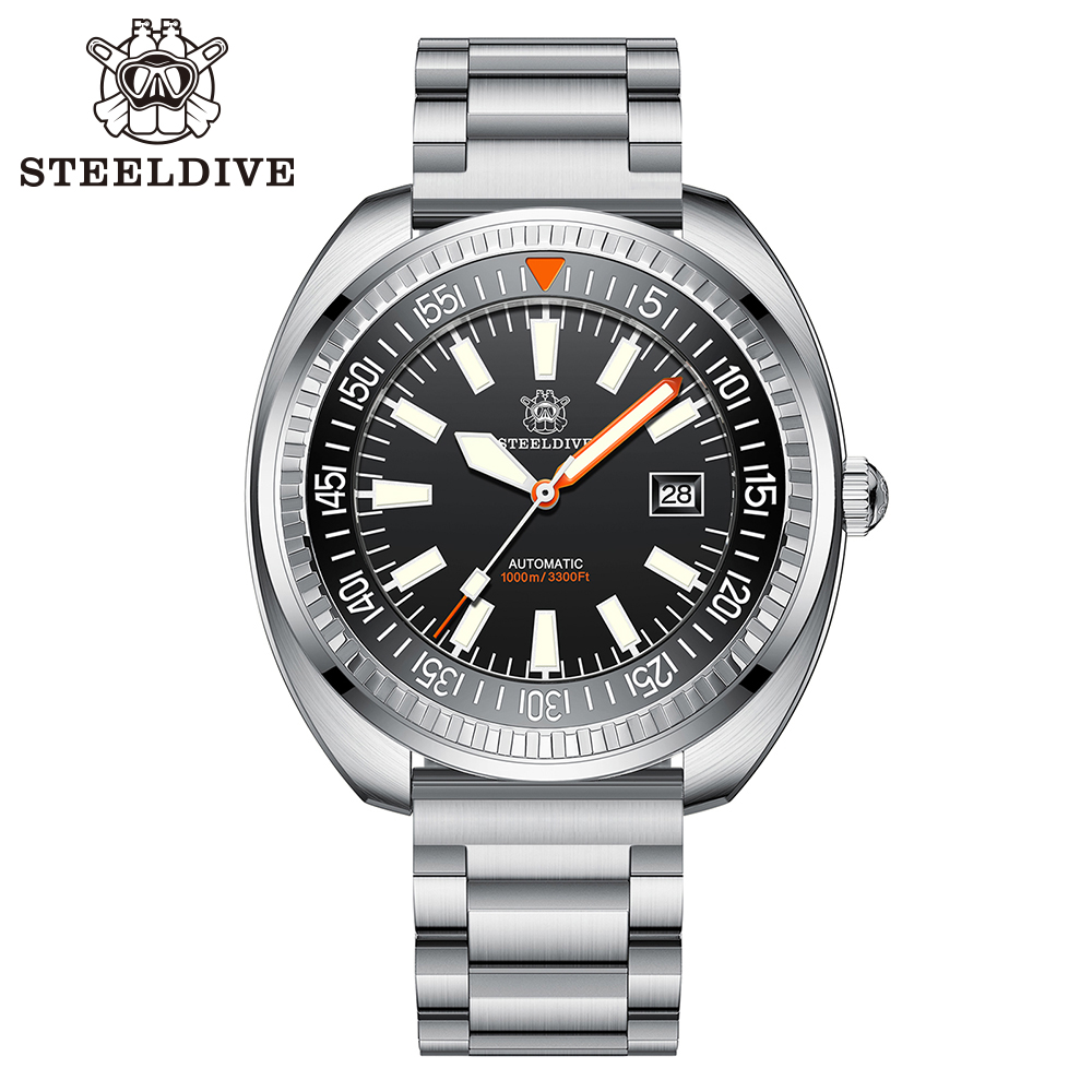 STEELDIVE Official SD1983 49mm Case Sapphire Glass 1000M Waterproof NH35 Automatic Mens Dive Watch