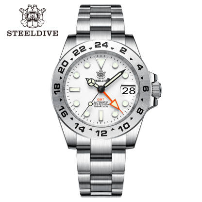 STEELDIVE Official SD1992 300M Waterproof Sapphire Glass NH34 GMT Dive Watch Automatic