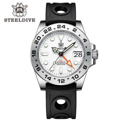 STEELDIVE Official SD1992 300M Waterproof Sapphire Glass NH34 GMT Dive Watch Automatic