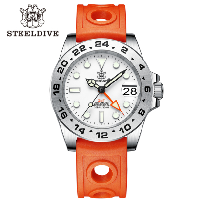 STEELDIVE Official SD1992 300M Waterproof Sapphire Glass NH34 GMT Dive Watch Automatic